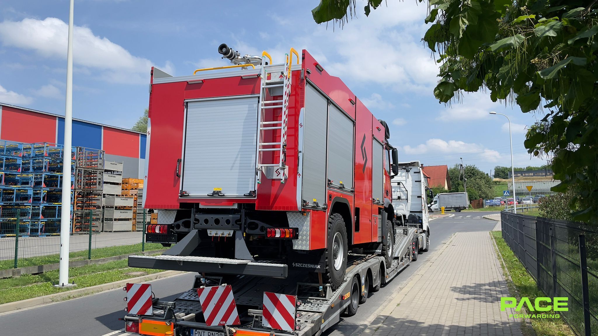 Pace Forwarding - Fire Truck delivery 3