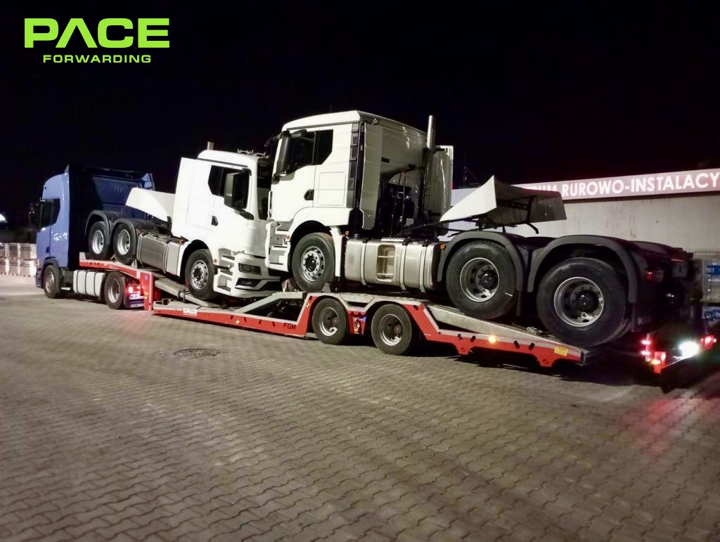 Pace Forwarding, trucks transportation to Australia